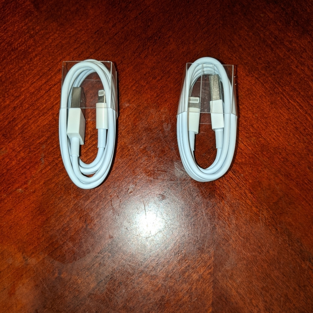 2 Pack of iPhone Lightning Charging Cables